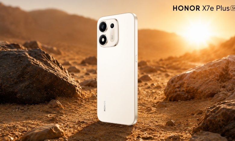 HONOR X7e Plus 5G : صُمم للعمل بثقة في الأماكن التي تعجز فيها الهواتف الأخرى عن الاستمرار